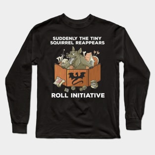 RPG Pen and Paper PnP Dog Roleplaying Dogs Meme DM Gift Idea Long Sleeve T-Shirt